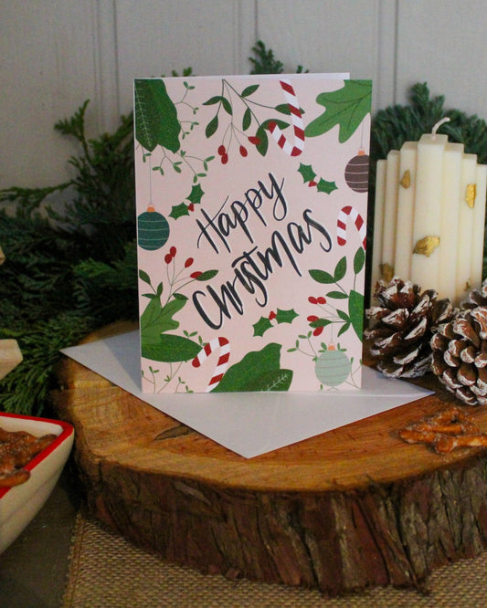 HAPPY CHRISTMAS CARD GREETING CARD