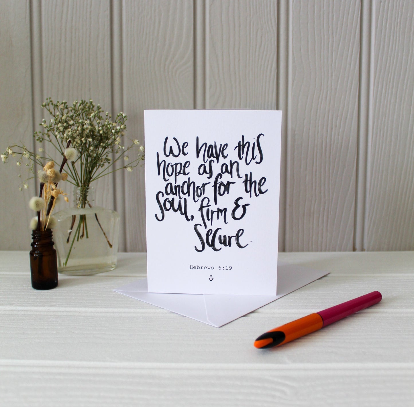 Bible Verse Card - Hebrews 6v19