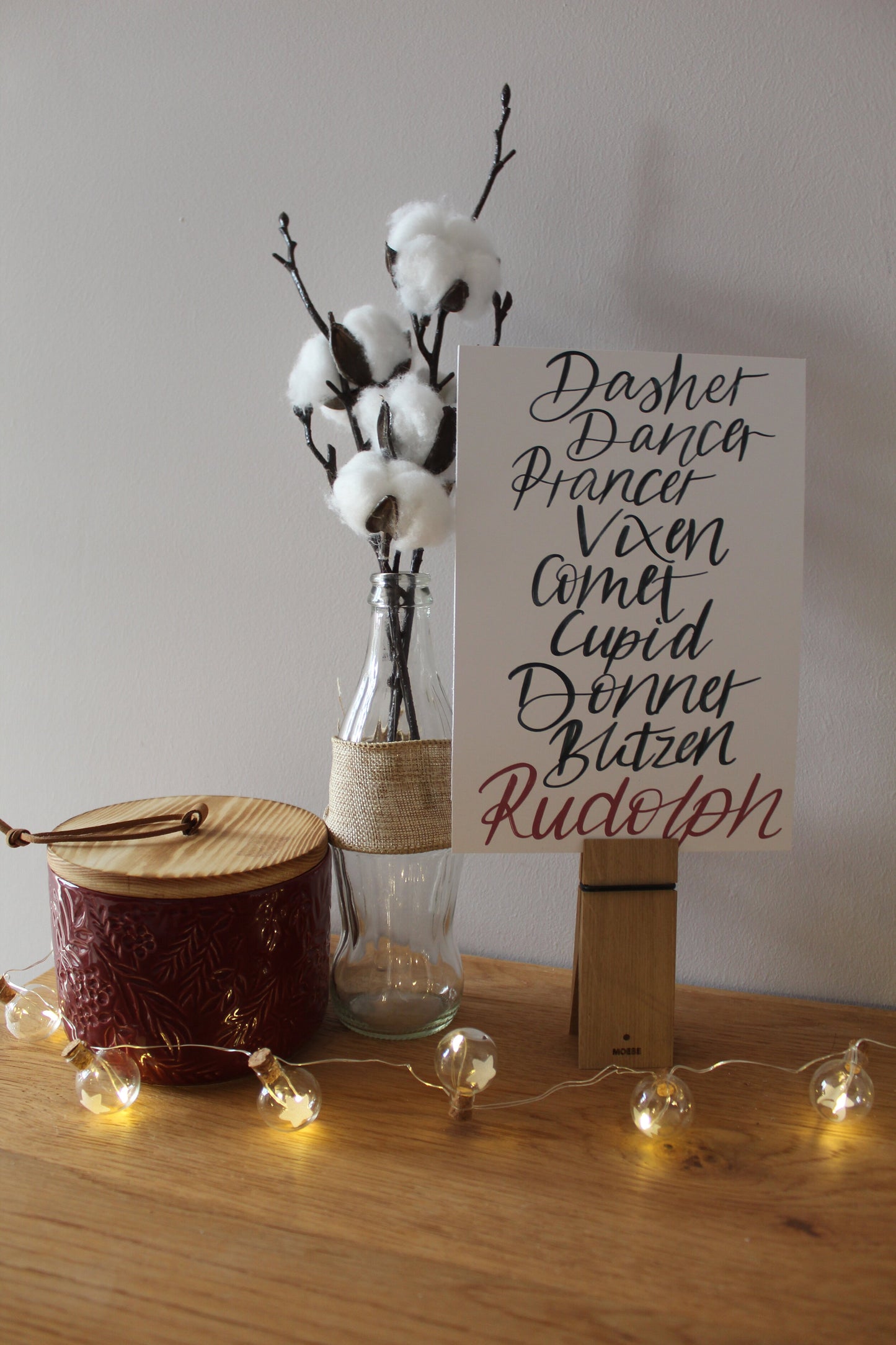 Reindeers - Christmas print