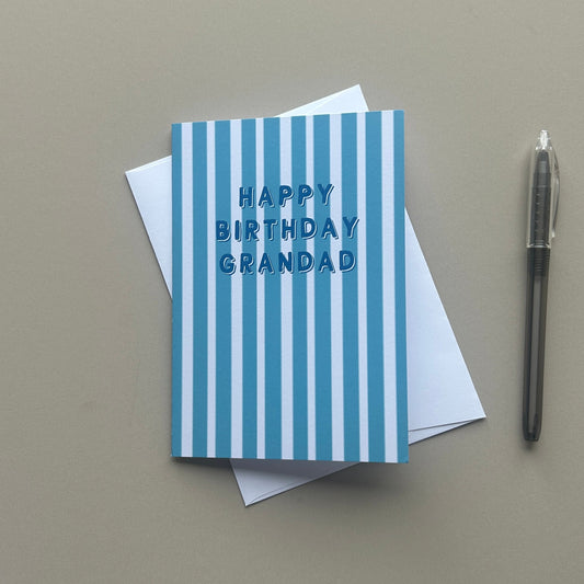 Happy Birthday Grandad - Birthday card