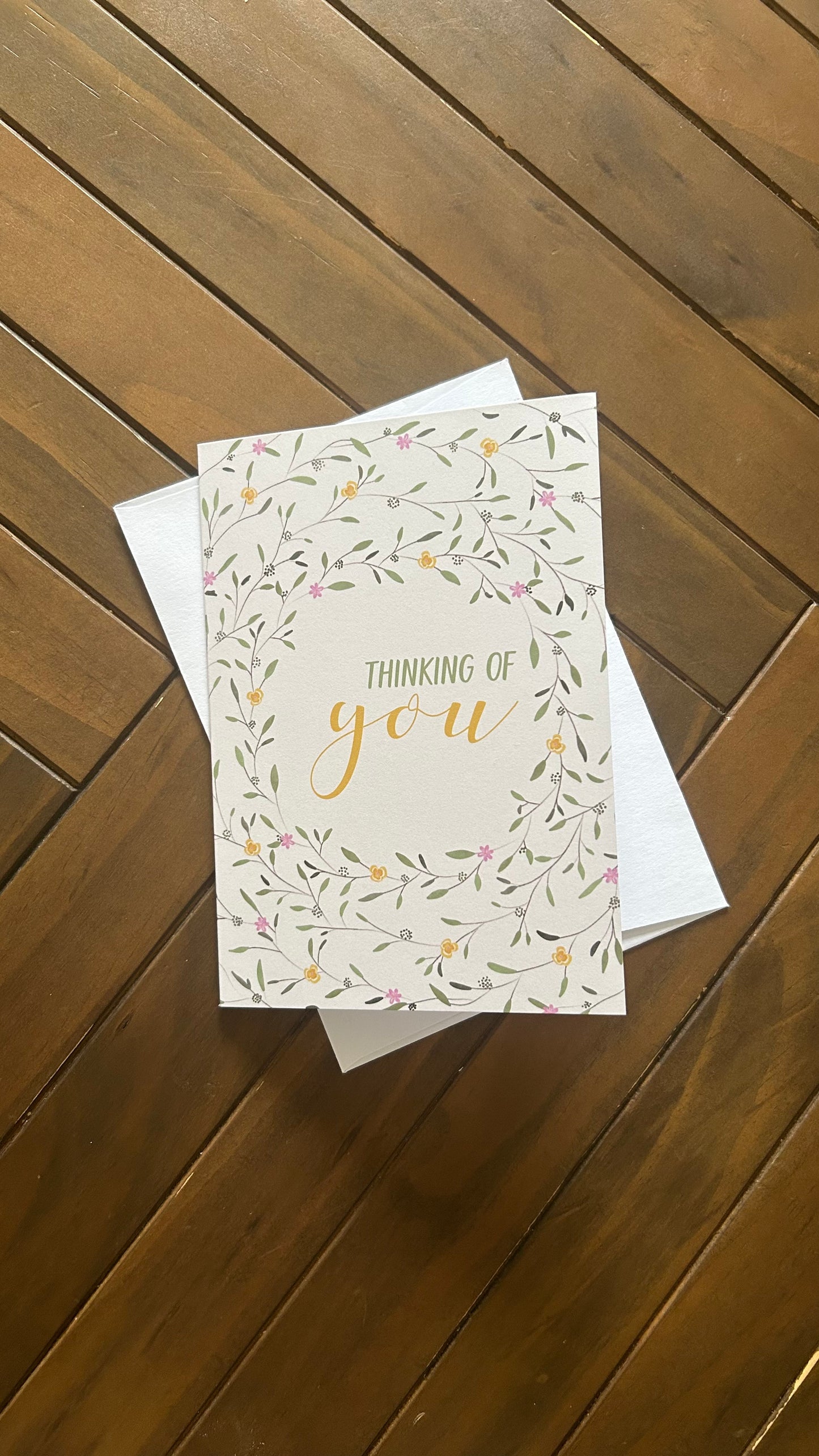 Thinking of you card