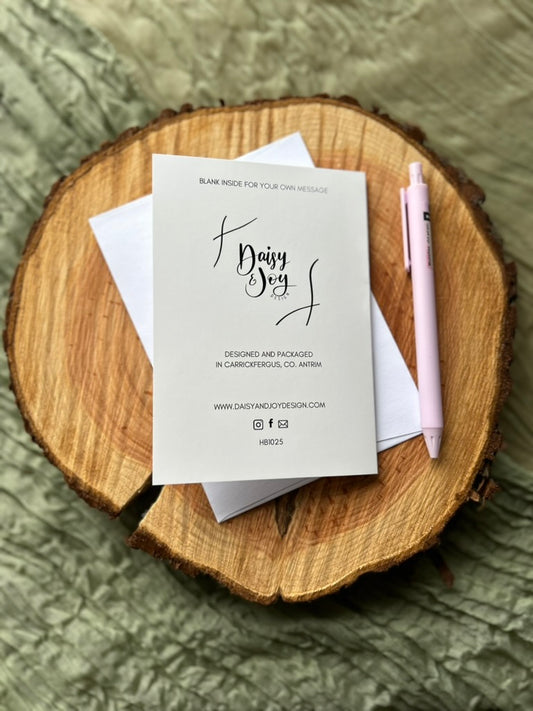Bible verse card - On Your Dedication Day Psalm 127:3