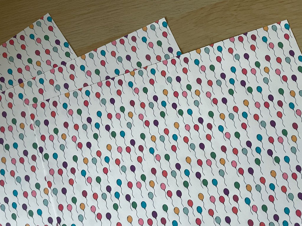 Balloons Wrapping Paper