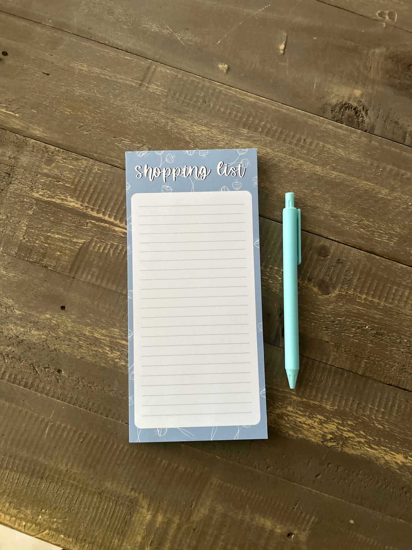 Shopping List Notepad