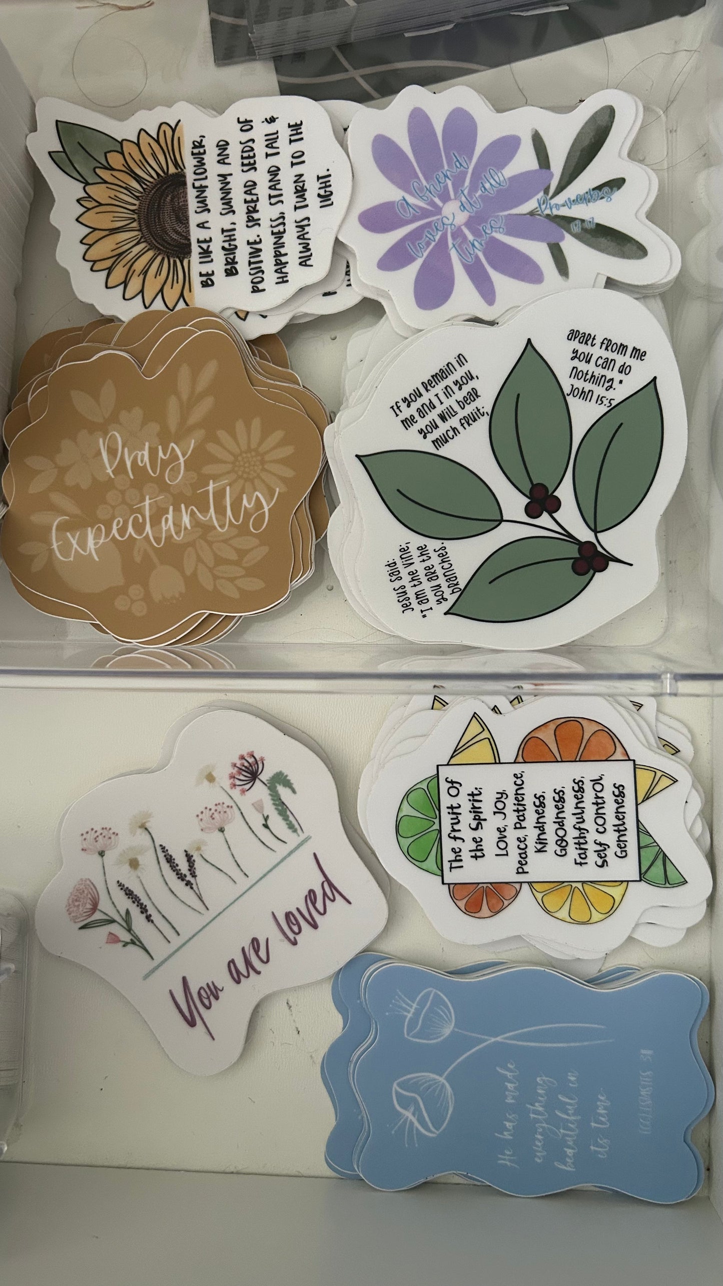 A friend loves at all times - Sticker