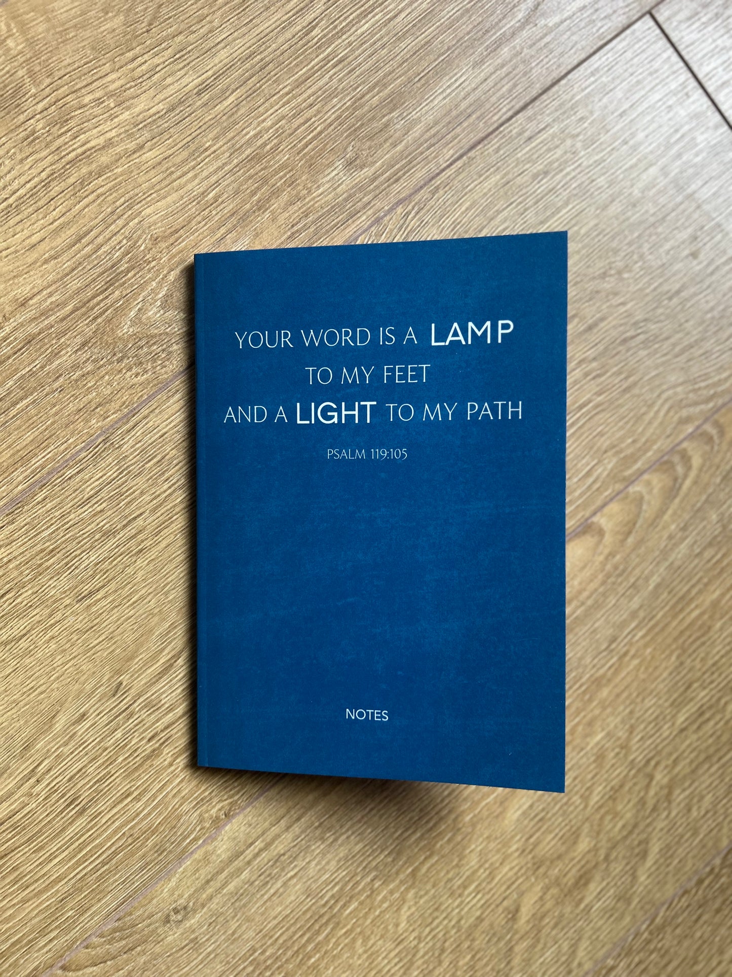 IMPERFECT - Psalm 119:105 A5 Notebook