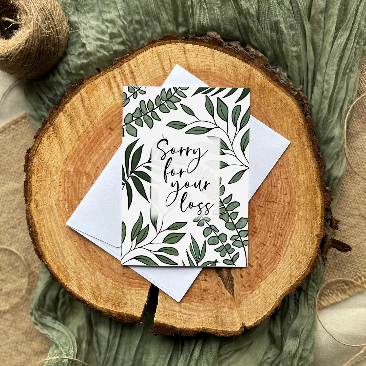 Sorry for your loss card