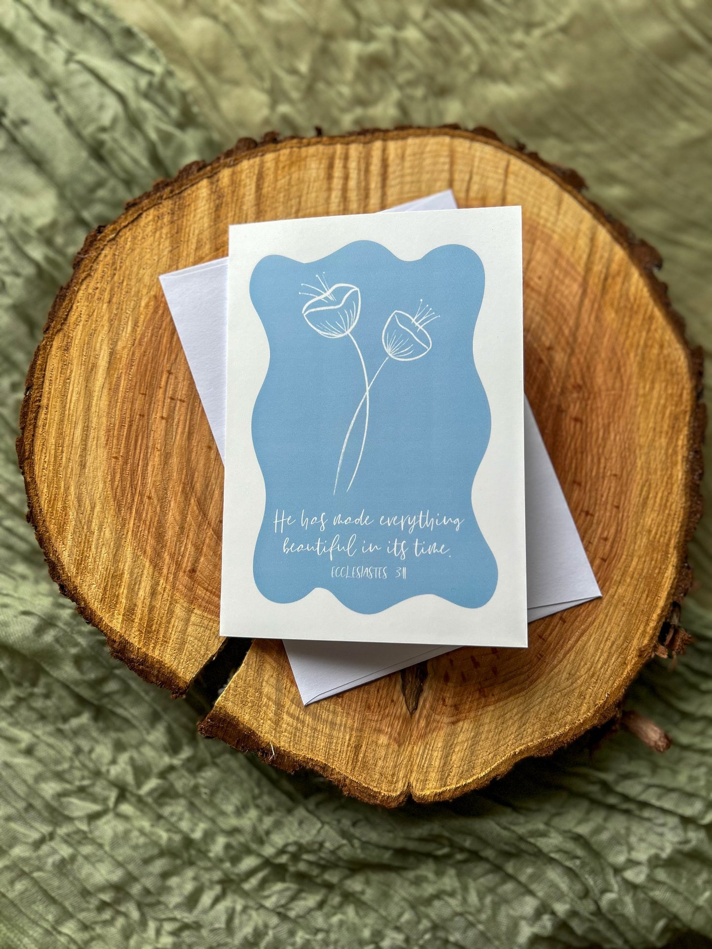 Bible verse card - Ecclesiastes 3:11