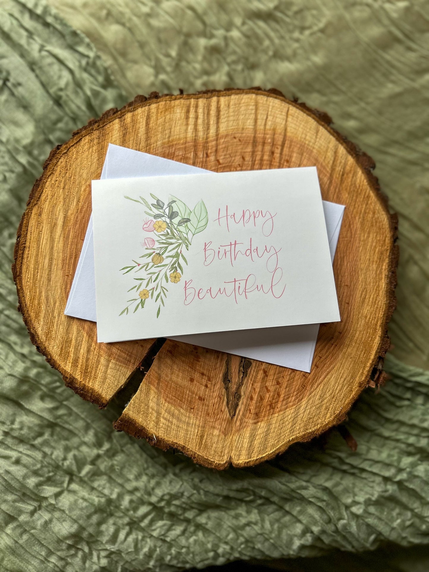 Happy Birthday Beautiful card