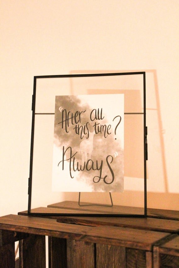 DISCONTINUED - After all this time? Always