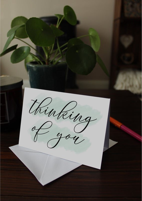 Thinking of you card