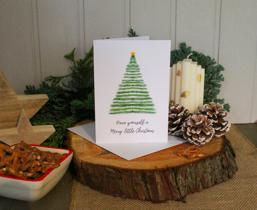HAVE YOURSELF A MERRY LITTLE CHRISTMAS HAPPY CHRISTMAS CARD GREETING CARD