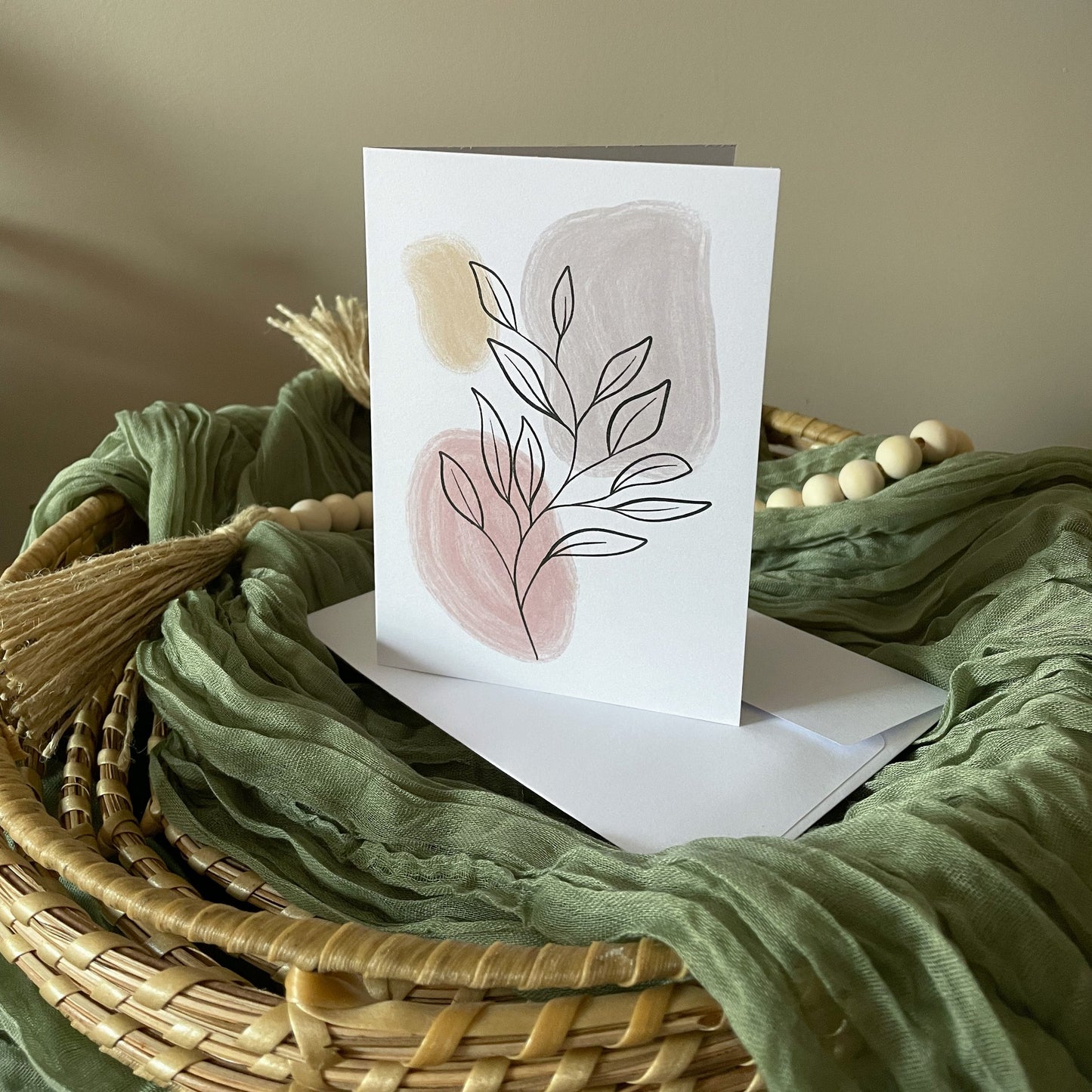 blank everyday occasion greetings card