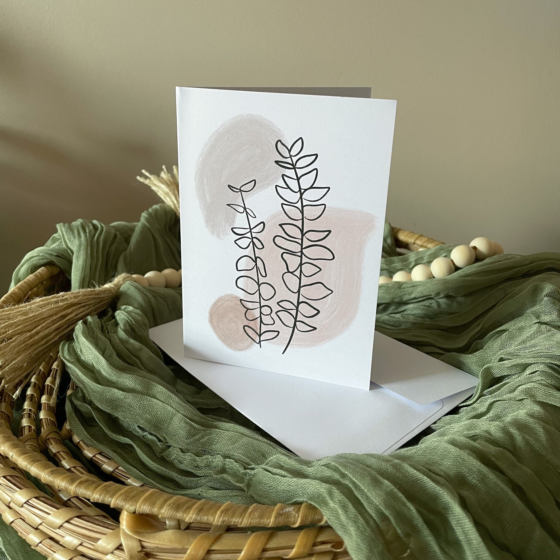blank everyday occasion greetings card