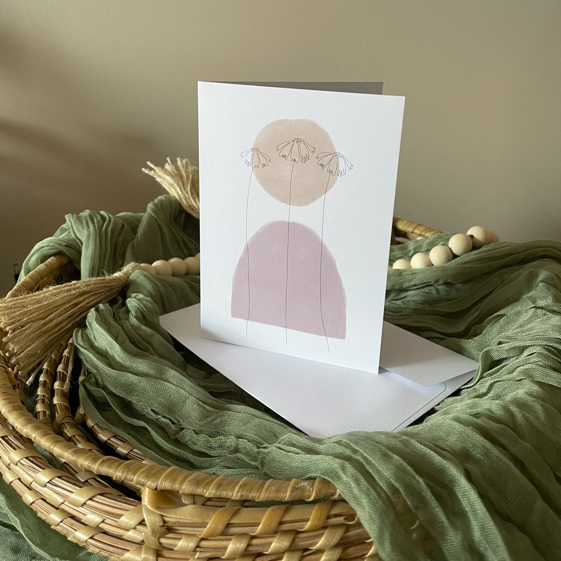 blank everyday occasion greetings card