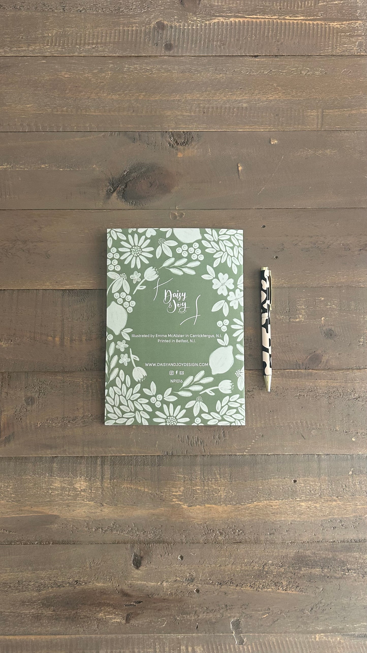 Psalm 46:1 A5 Notebook - God is our refuge and strength