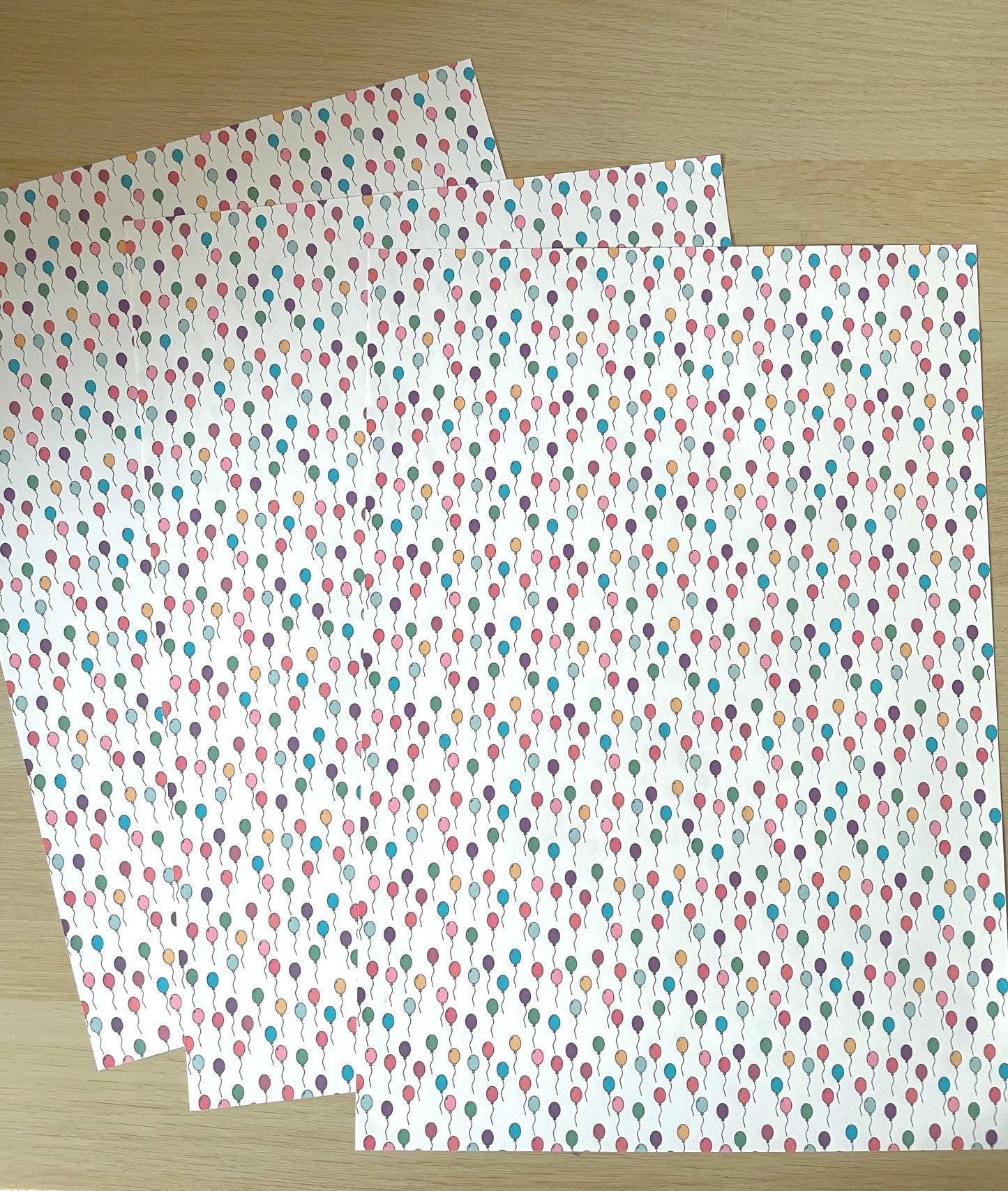Balloons Wrapping Paper