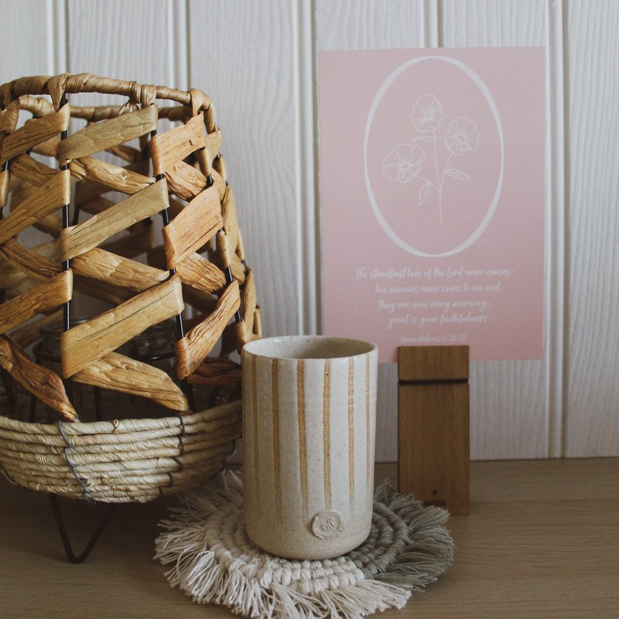 Lamentations 3v22-23, “The steadfast love of the Lord never ceases; his mercies never come to an end; they are new every morning; great is your faithfulness