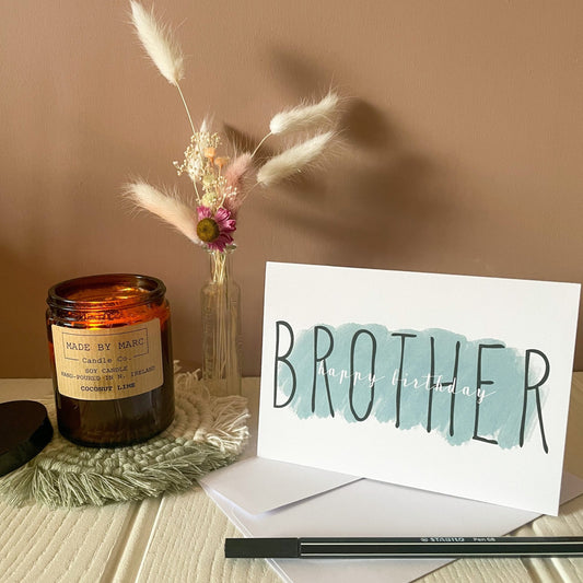 happy birthday card for brother