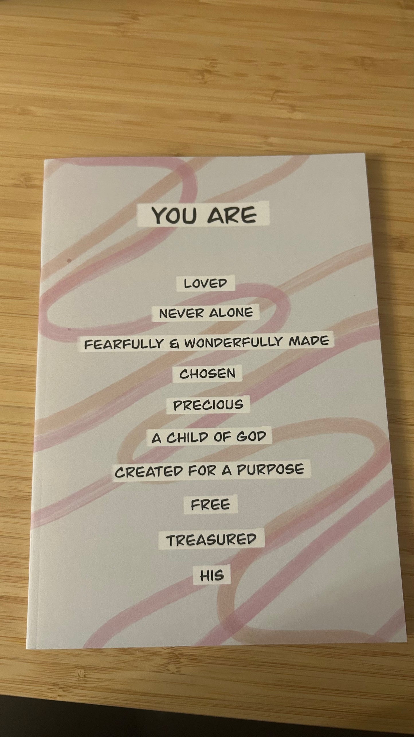 IMPERFECT - You are... Notebook (Pink)