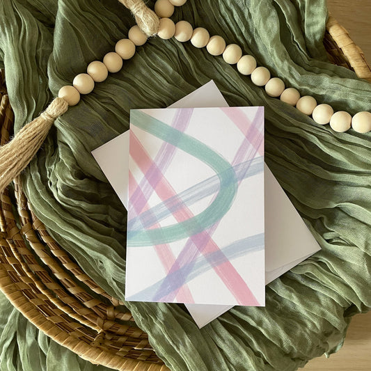 blank everyday occasion greetings card