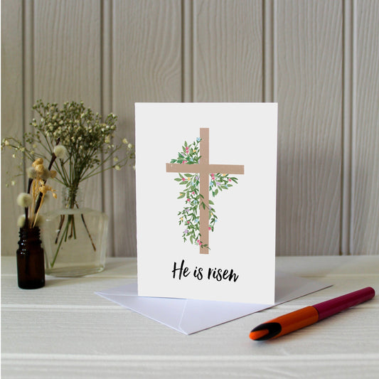 Bible verse card / Easter card - Matthew 26v6
