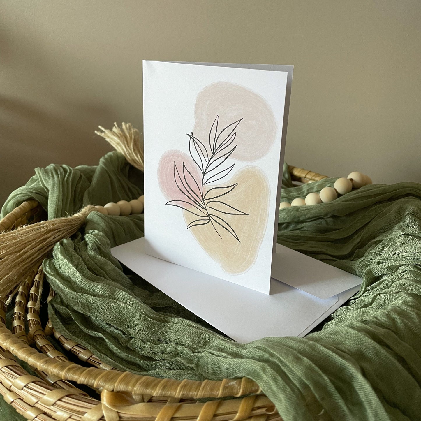 blank everyday occasion greetings card