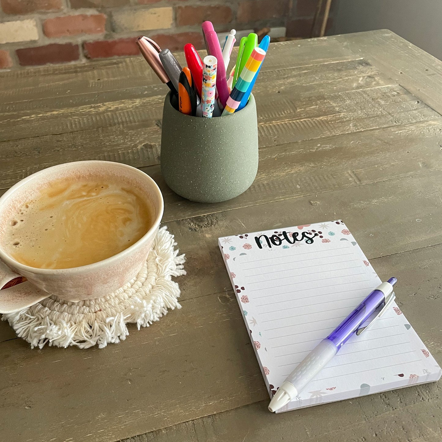 Liberty Inspired Floral A6 Notepad