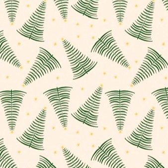 a2 wrapping paper christmas trees