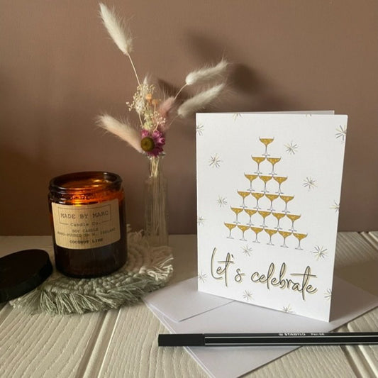 Lets Celebrate card