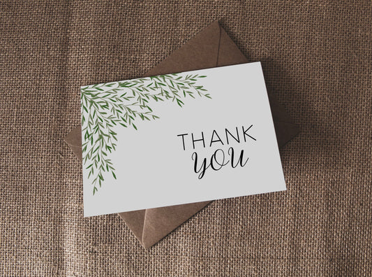 Thank you card