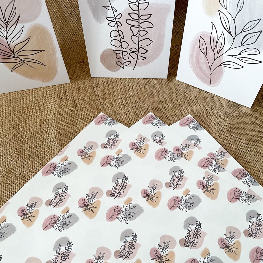 blank everyday occasion greetings card