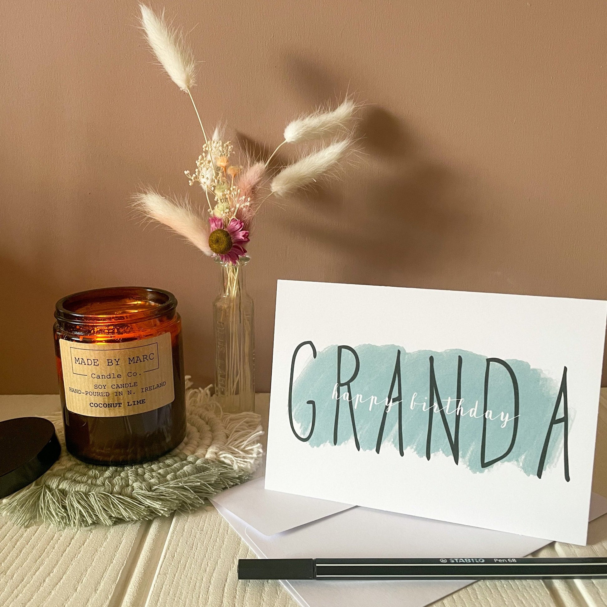 Happy birthday granda birthday card