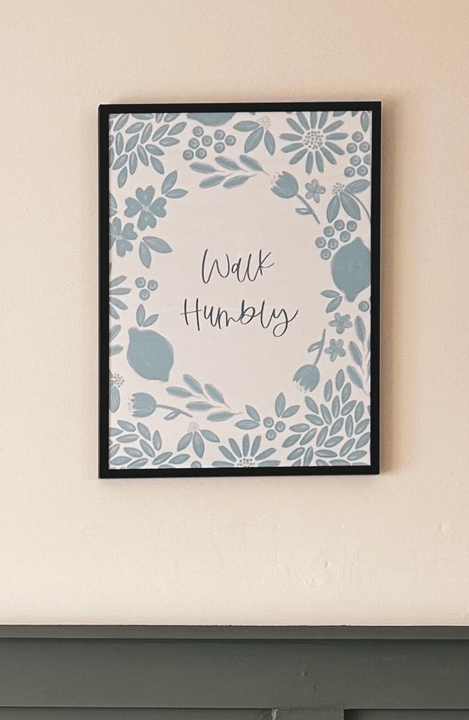 Micah 6:8 - Set of 3 Bible verse prints