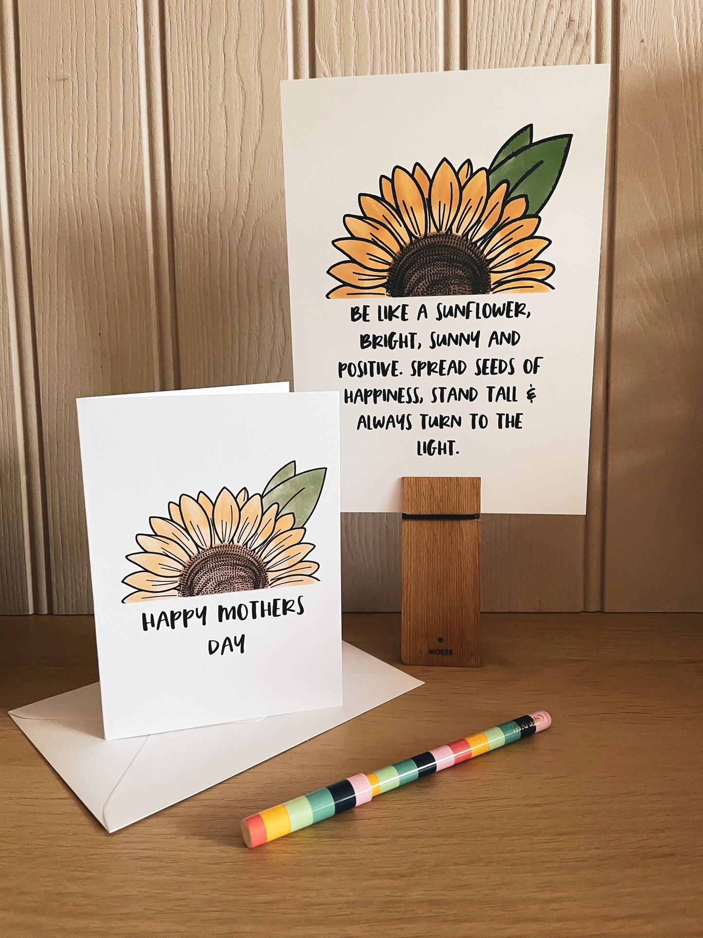 Sunflower quote print