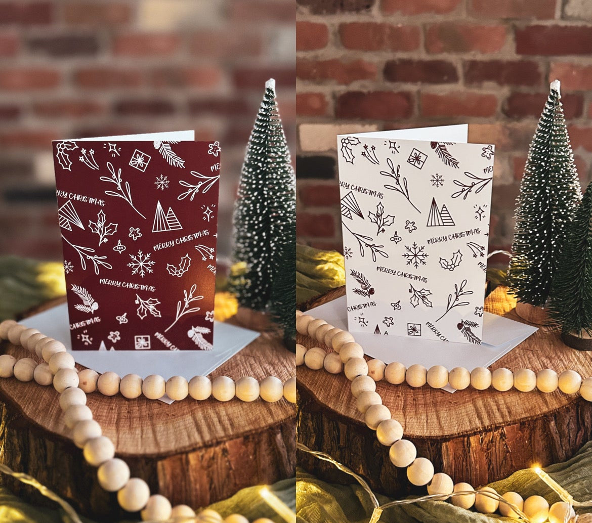 Christmas Cards - Pack of 6 (Duo designs)