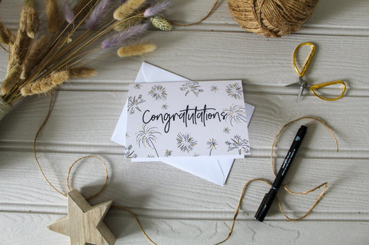 Congratulations card