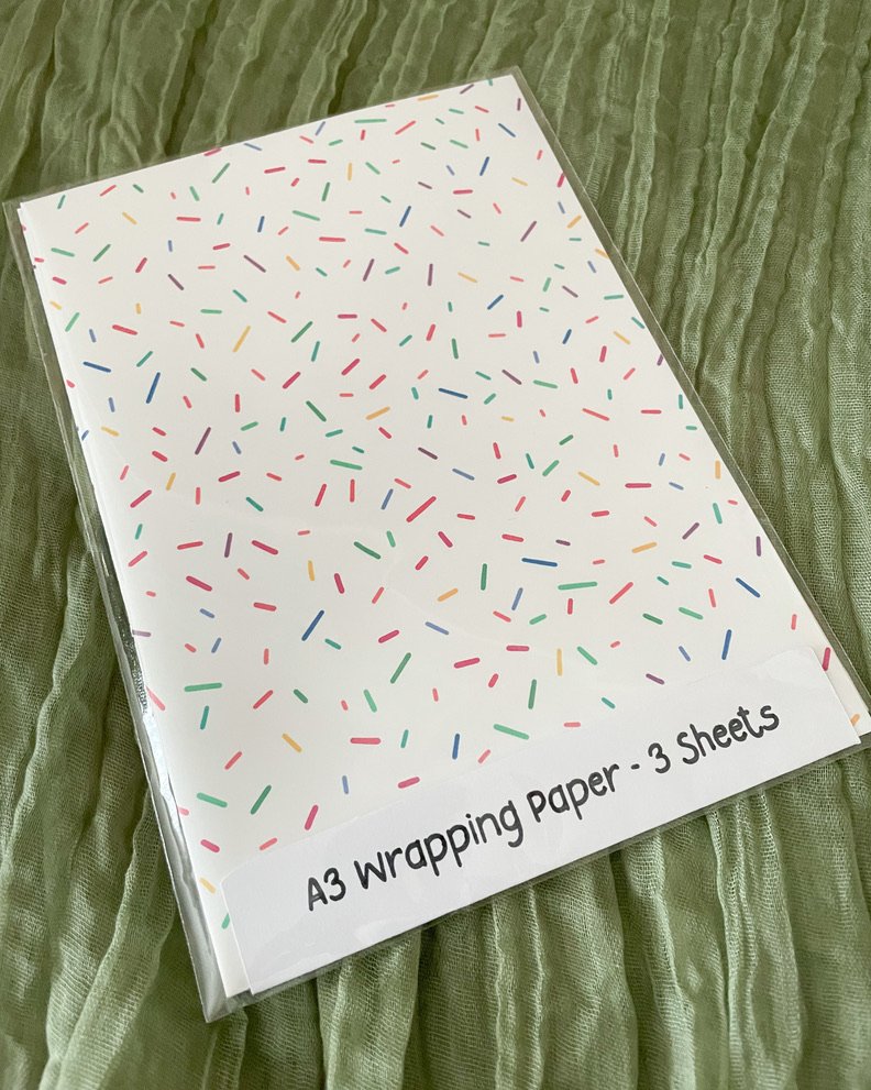 Confetti Wrapping Paper