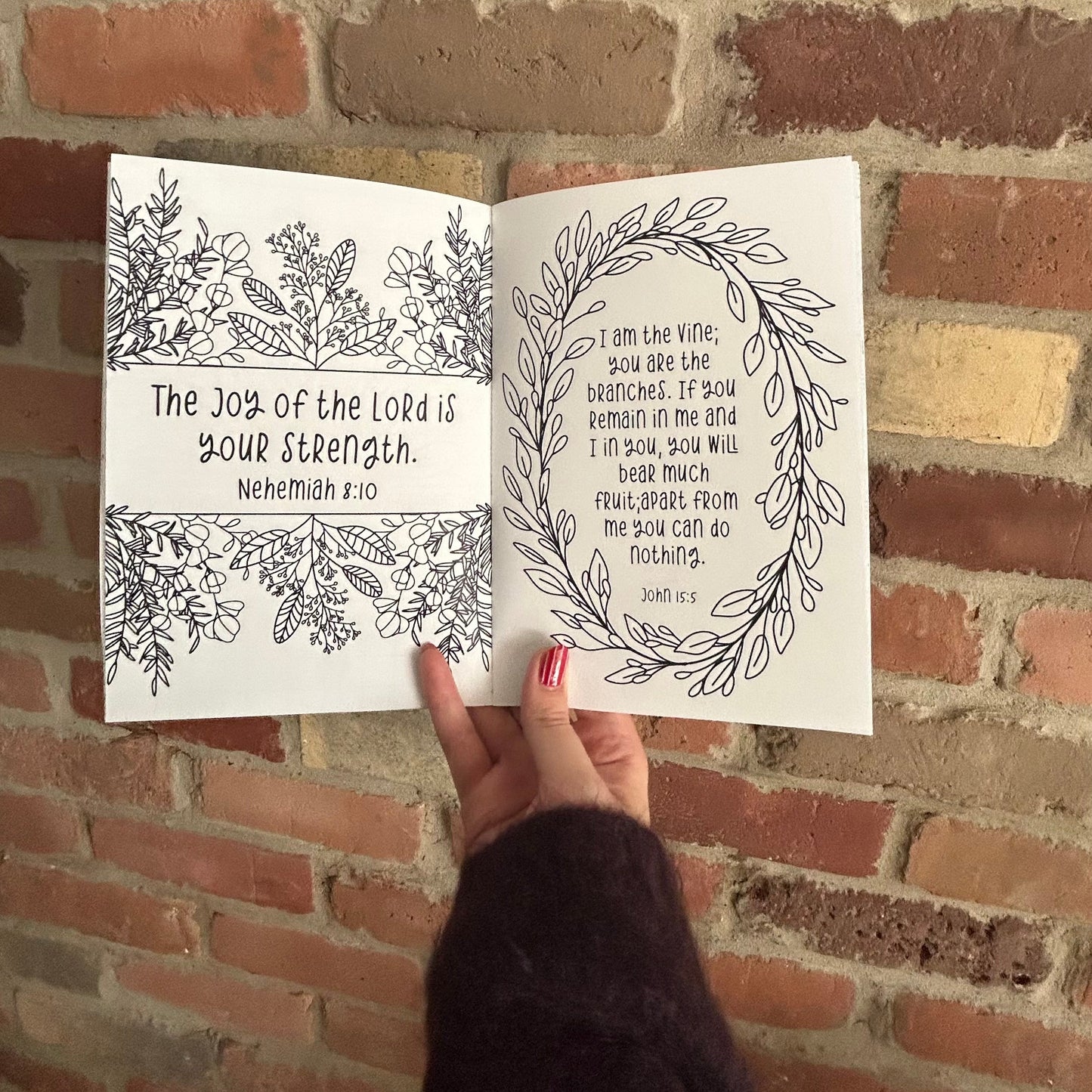 The Little Fruits and Florals Colouring Book by Daisy & Joy