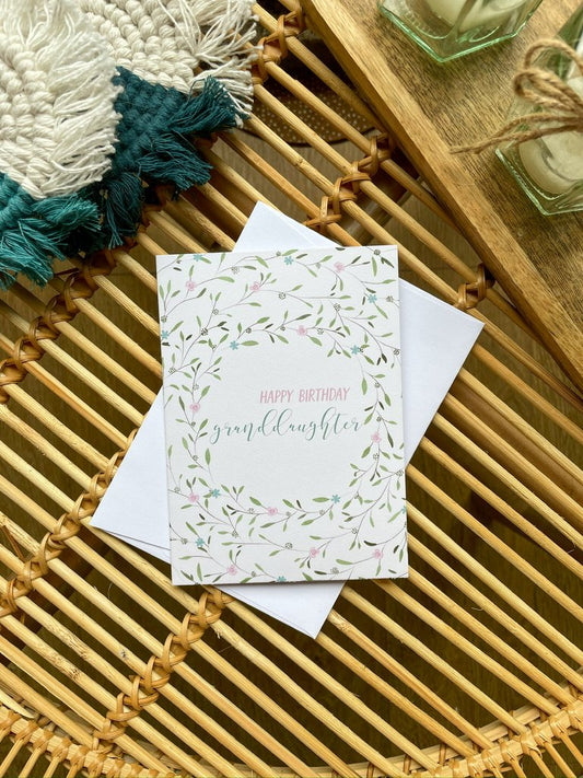 granddaughter birthday card