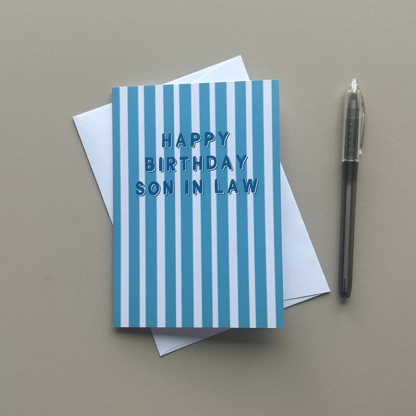 Happy Birthday Son in law - Birthday card