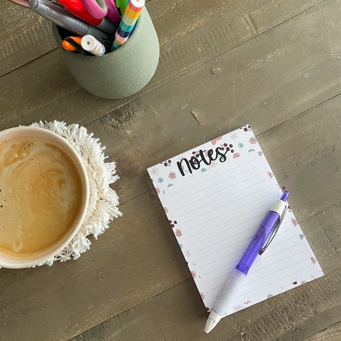 Liberty Inspired Floral A6 Notepad