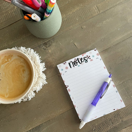 Liberty Inspired Floral A6 Notepad