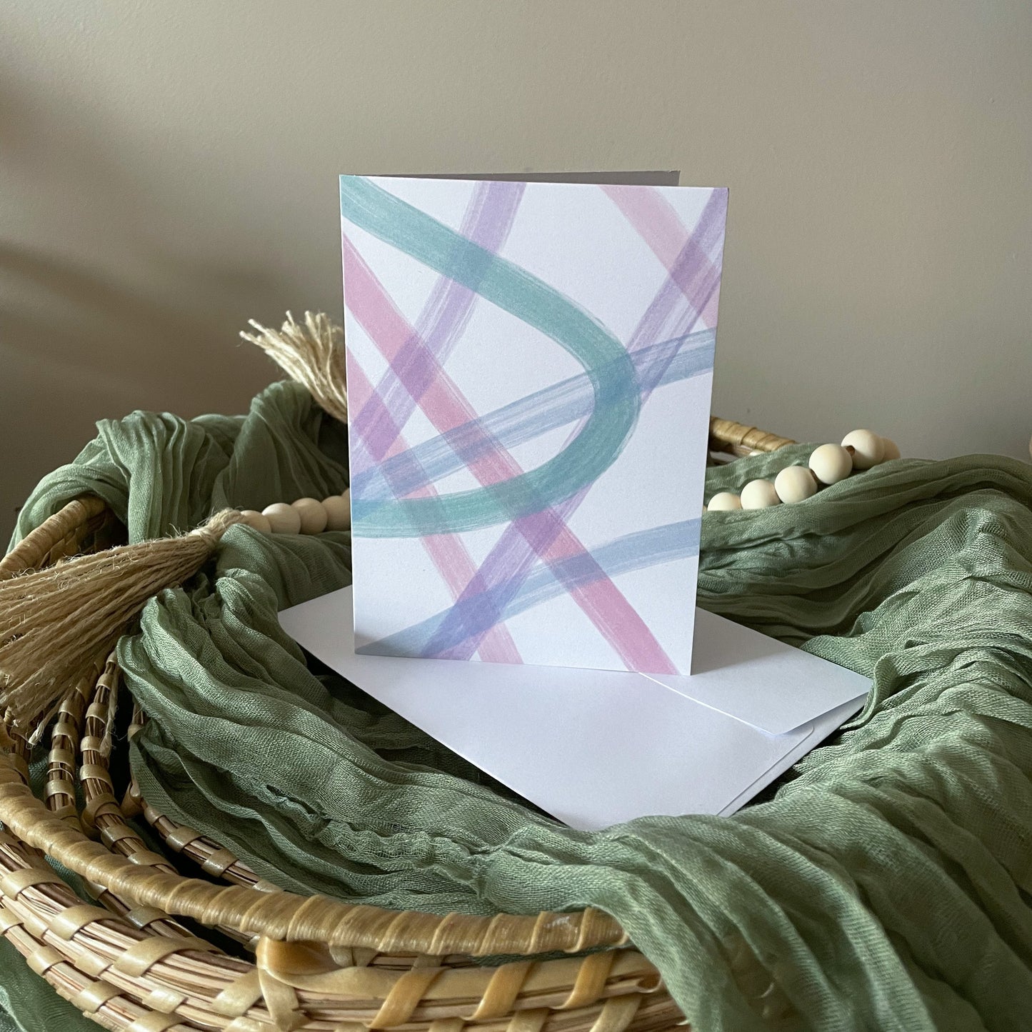 blank everyday occasion greetings card