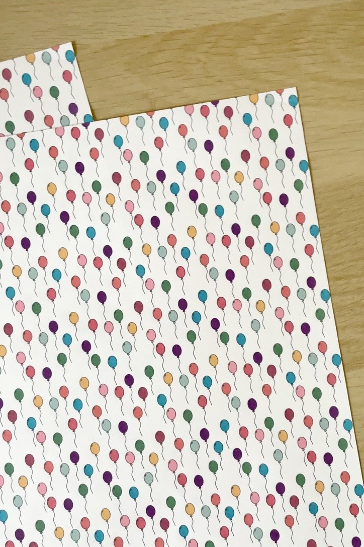 Balloons Wrapping Paper