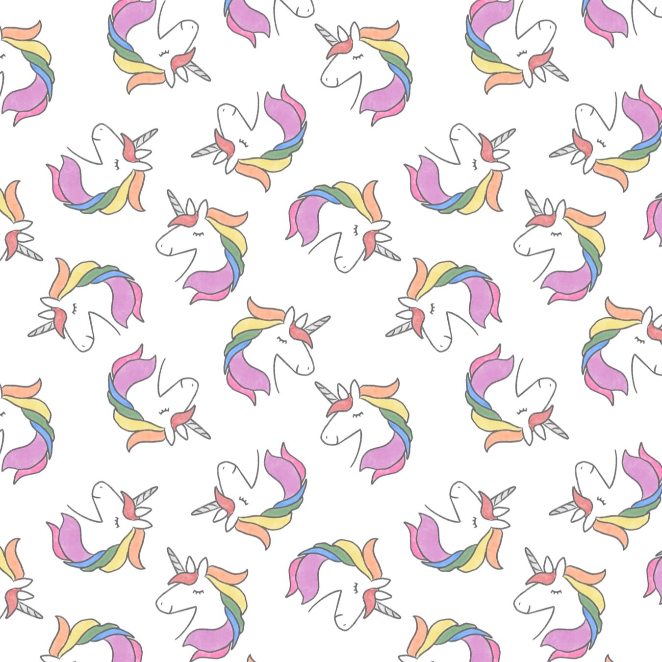 Unicorn wrapping paper