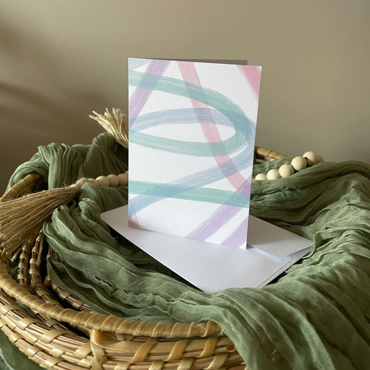 blank everyday occasion greetings card