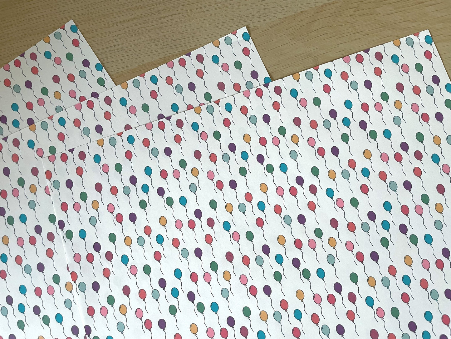 Balloons Wrapping Paper