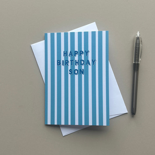 Happy Birthday Son - Birthday card