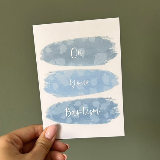 On Your Baptism card